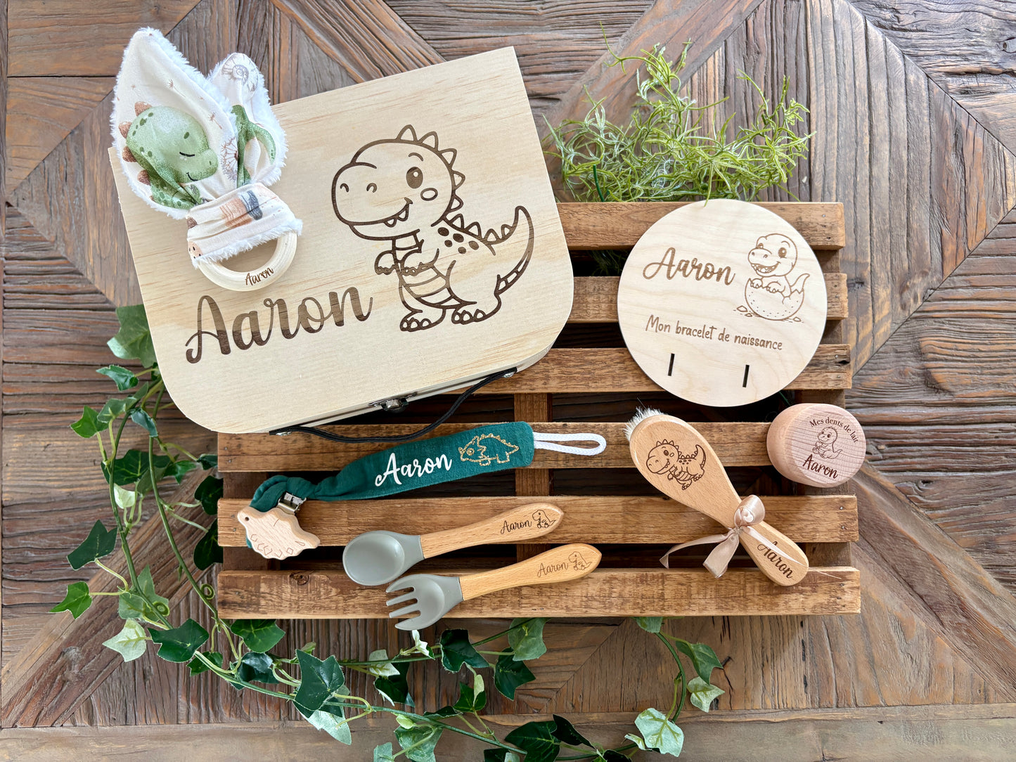 🦕 Coffret de Naissance Dinosaure