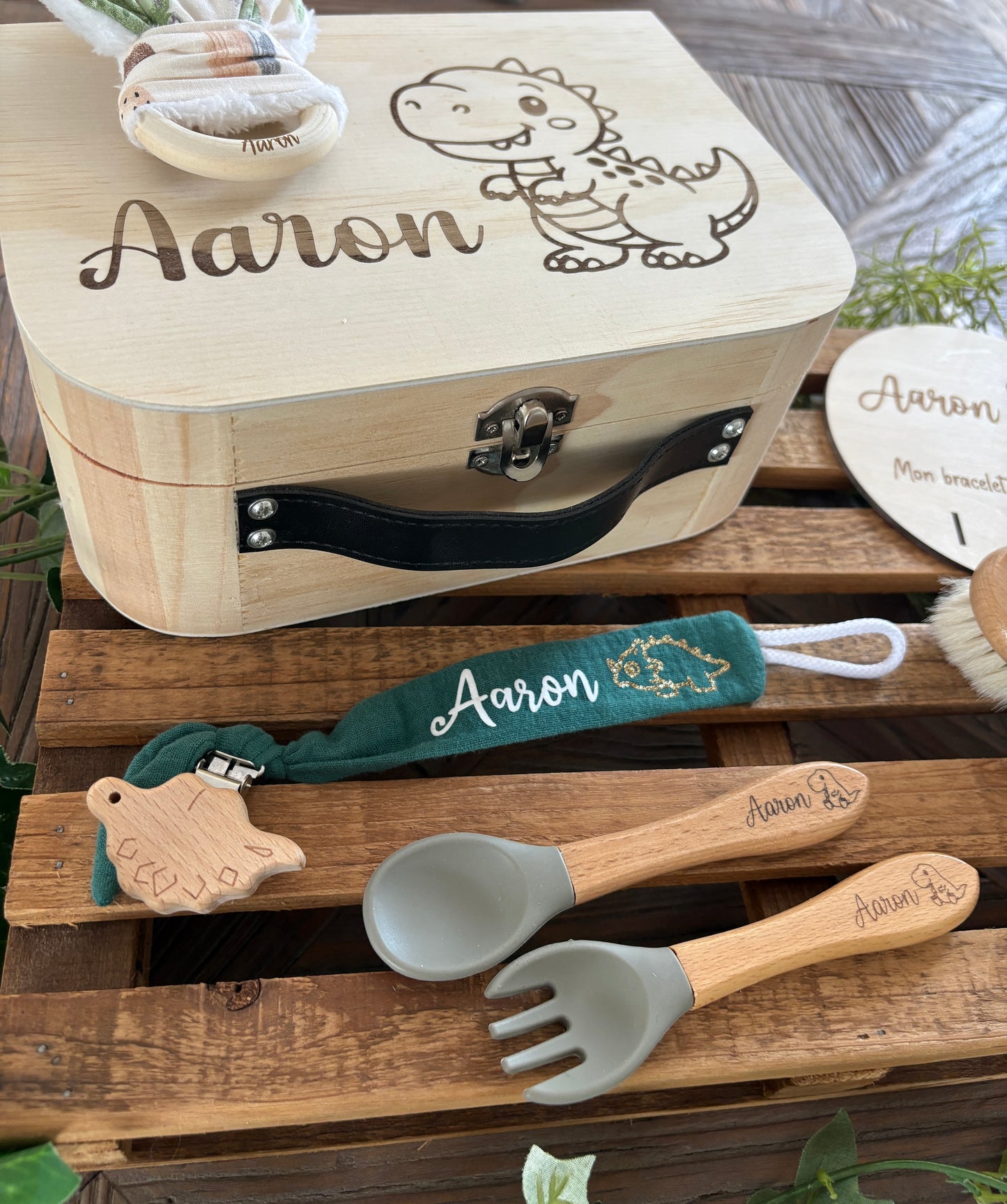 🦕 Coffret de Naissance Dinosaure