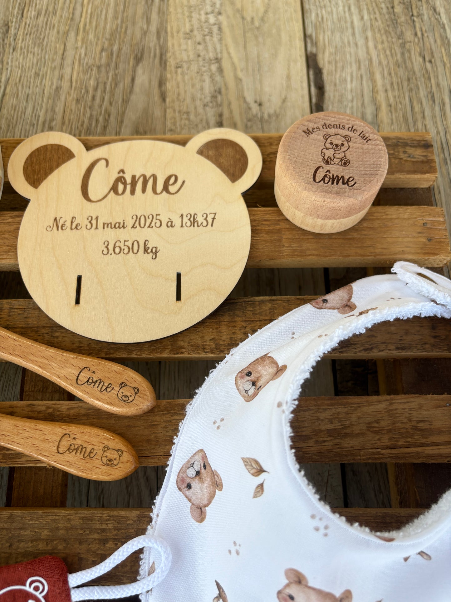 đ§ž Coffret de naissance Petit Ours