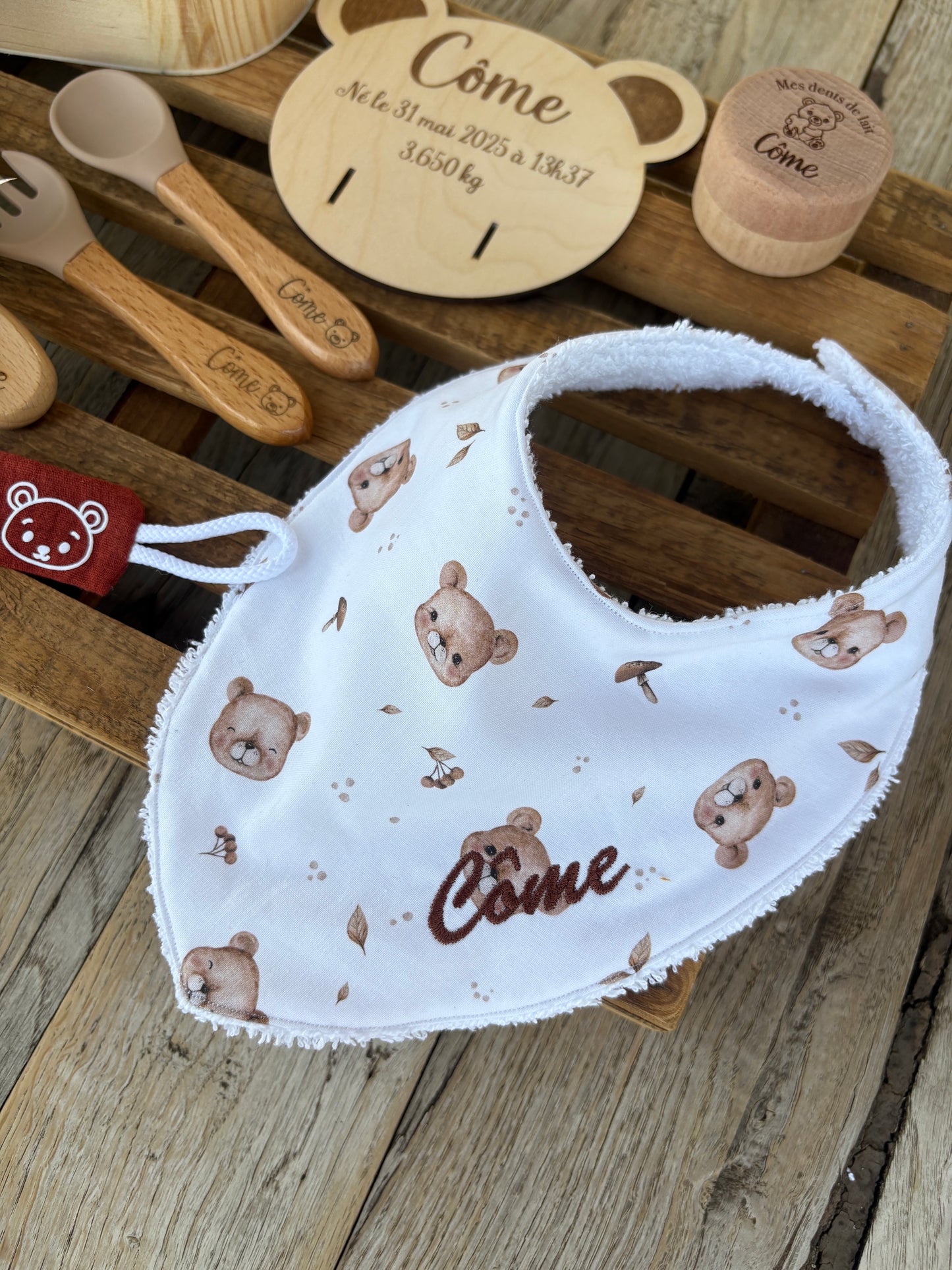 đ§ž Coffret de naissance Petit Ours