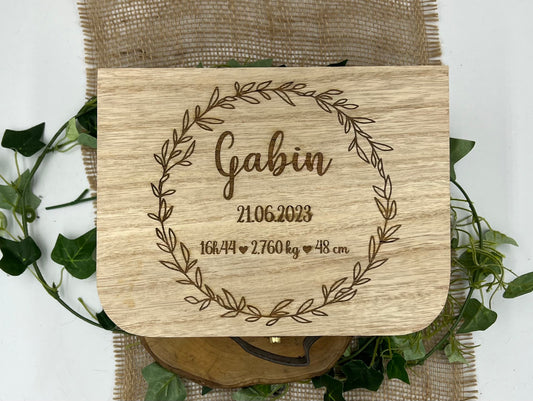 Valise Souvenir en Bois