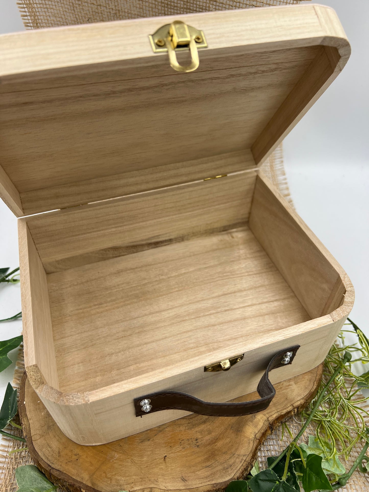 Valise Souvenir en Bois