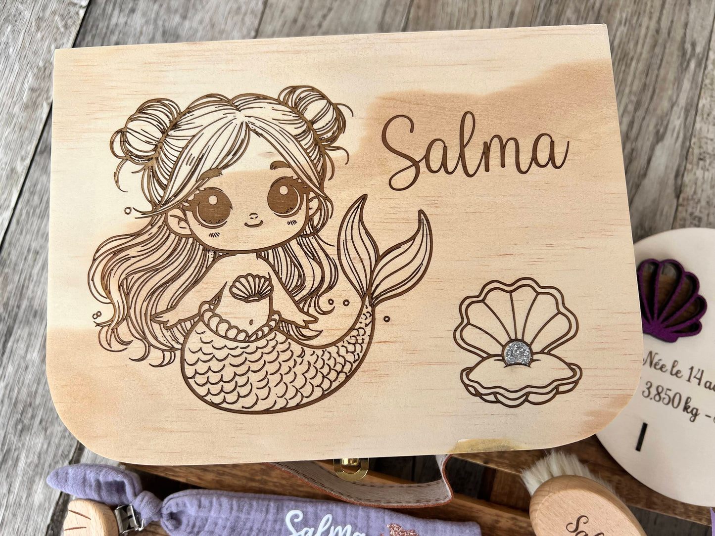Coffret de naissance Petite Sirène