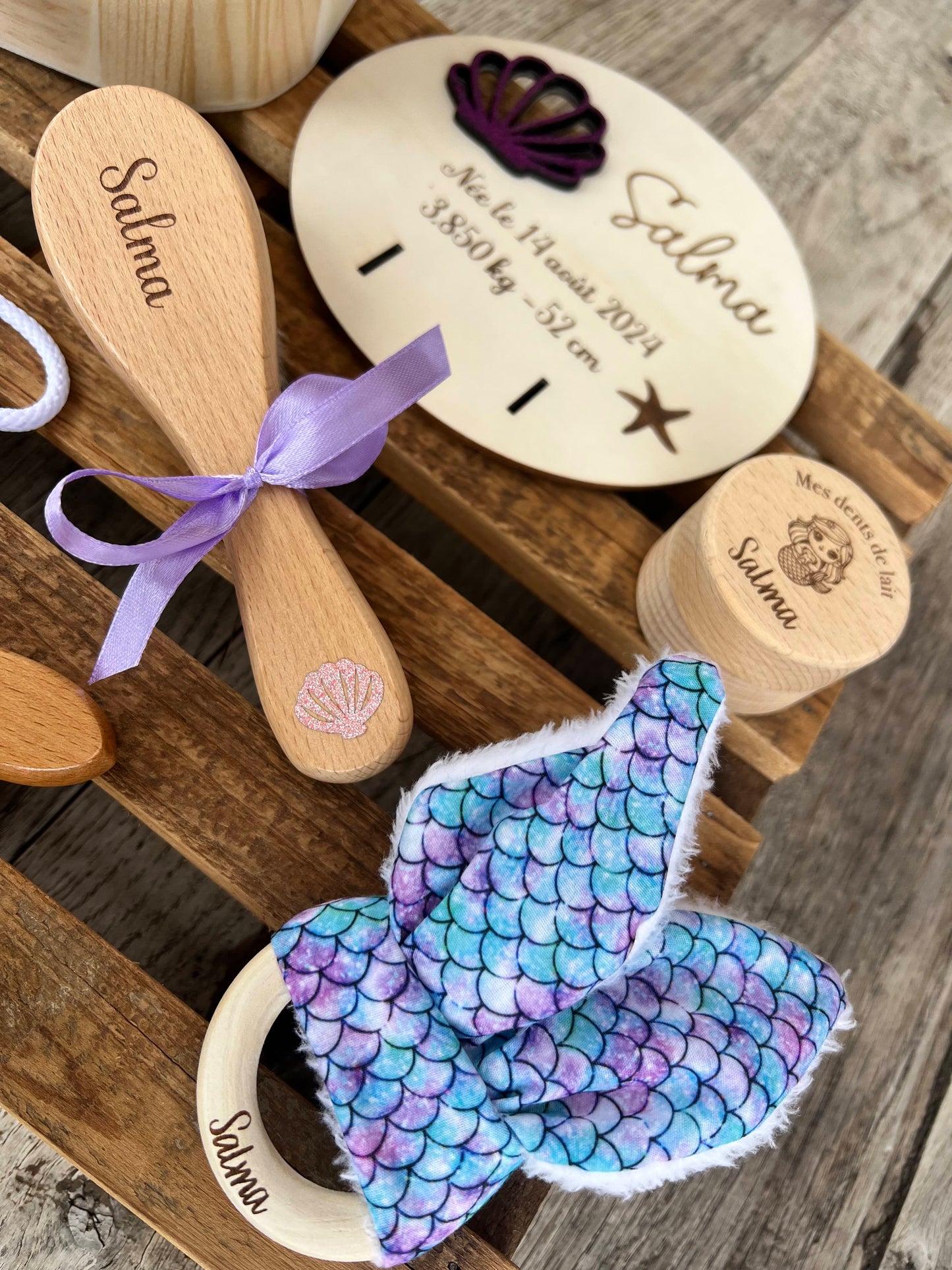 Coffret de naissance Petite Sirène