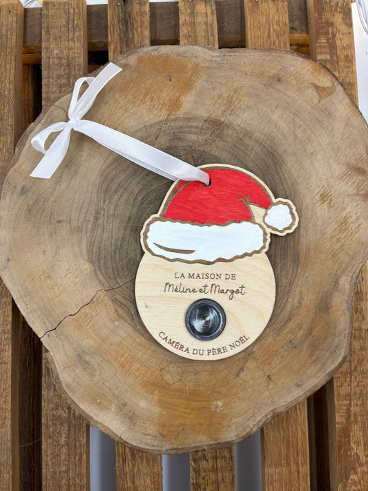 Caméra du Père Noël – Surveillance Magique