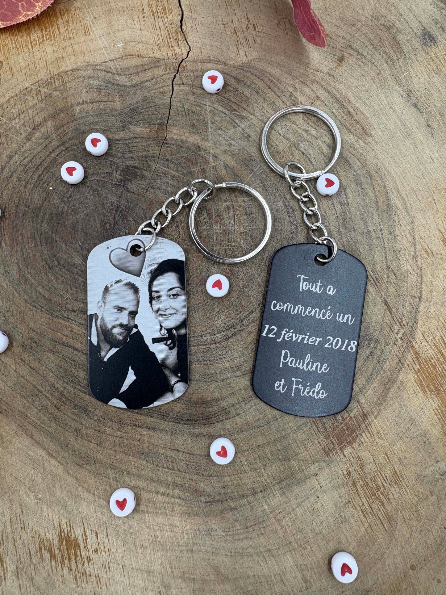 Médaille personnalisé photo et texte