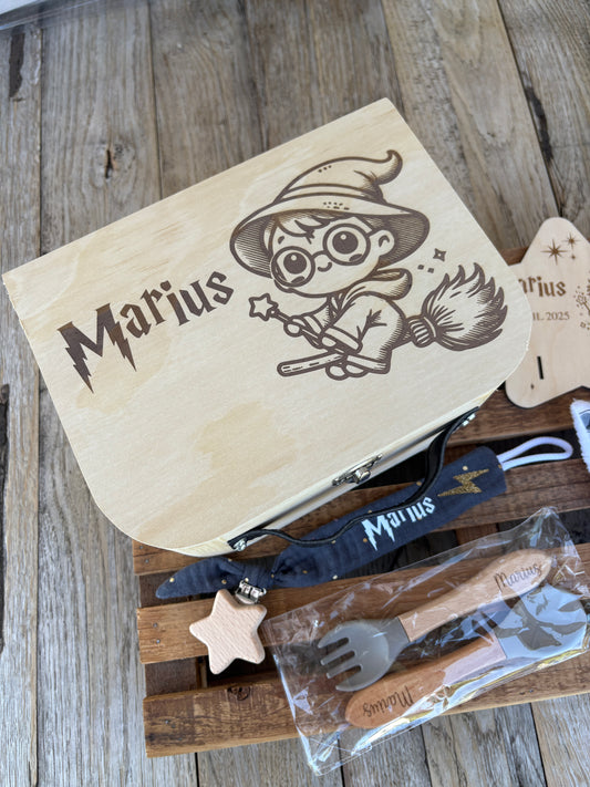 Coffret de naissance Petit Sorcier