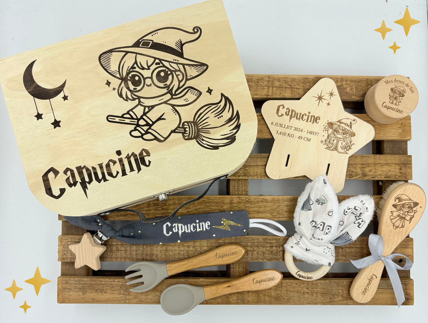 Coffret de naissance Petit Sorcier
