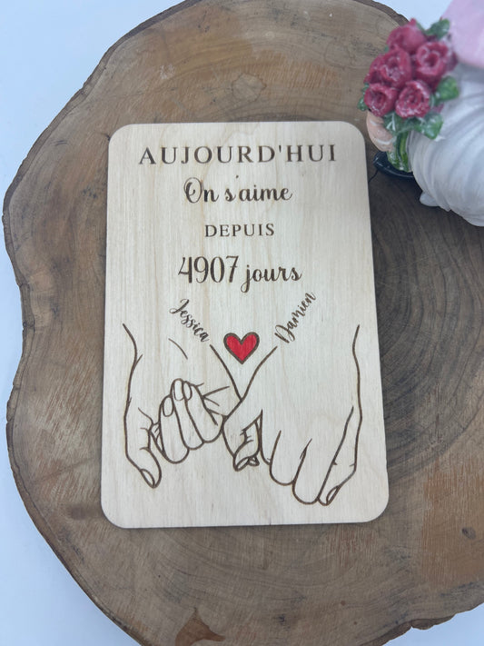 Carte couple, durée d'engagement