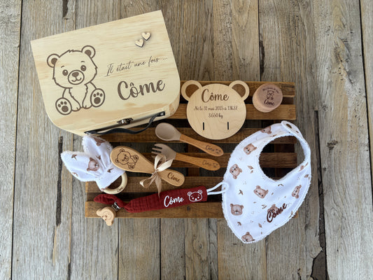 🧸 Coffret de naissance Petit Ours