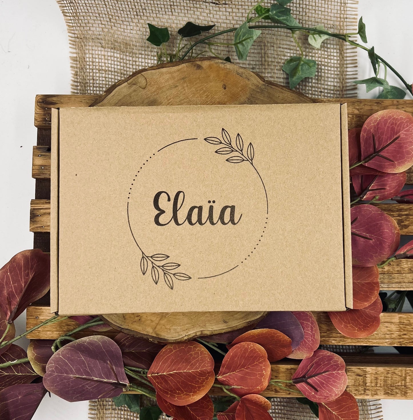 Coffret de naissance Fleuri
