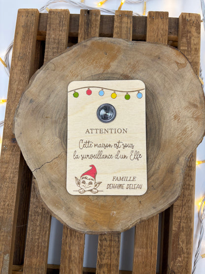 Caméra du Père Noël – Surveillance Magique