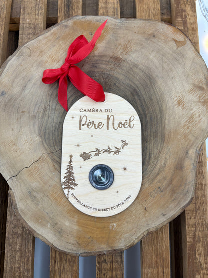 Caméra du Père Noël – Surveillance Magique