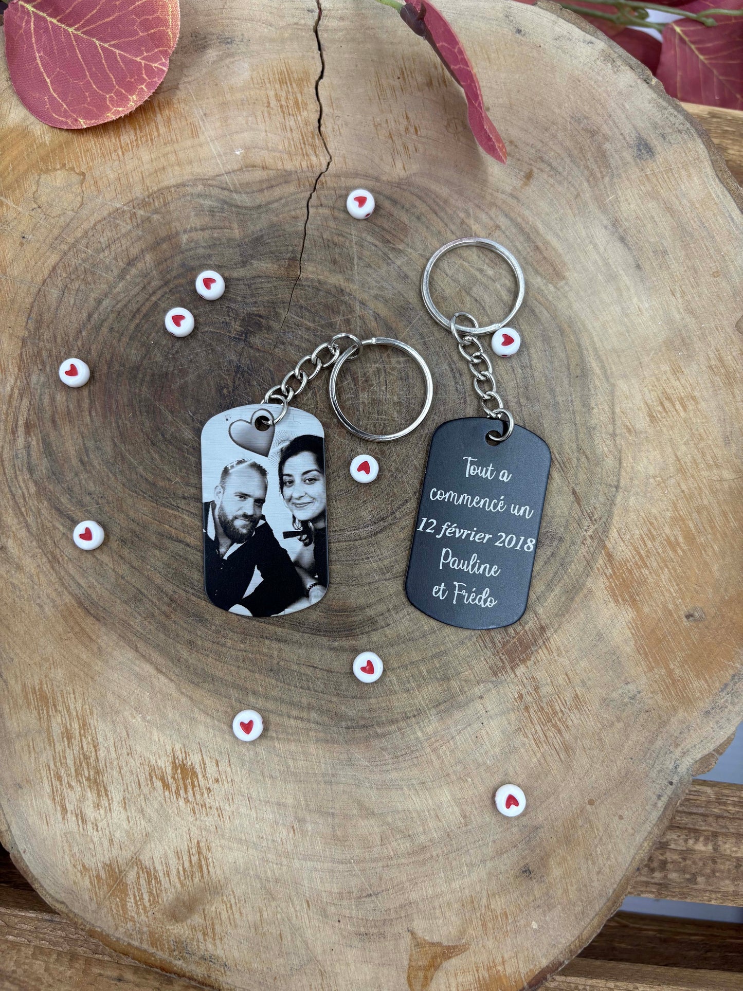Médaille personnalisé photo et texte