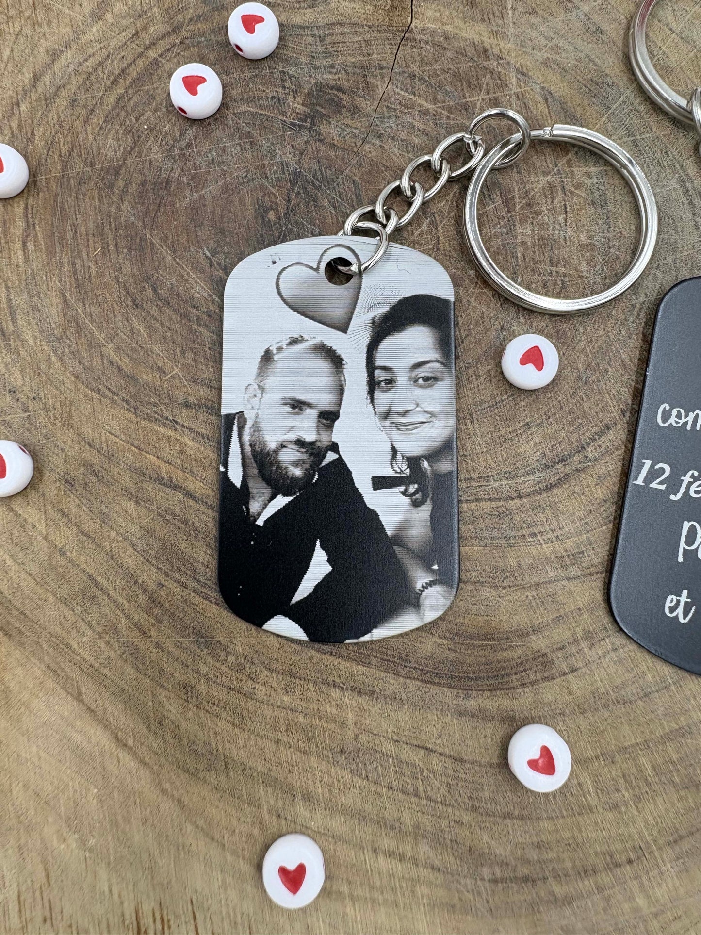 Médaille personnalisé photo et texte