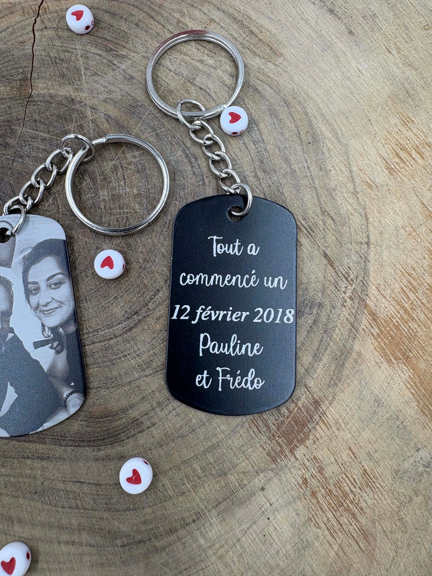 Médaille personnalisé photo et texte