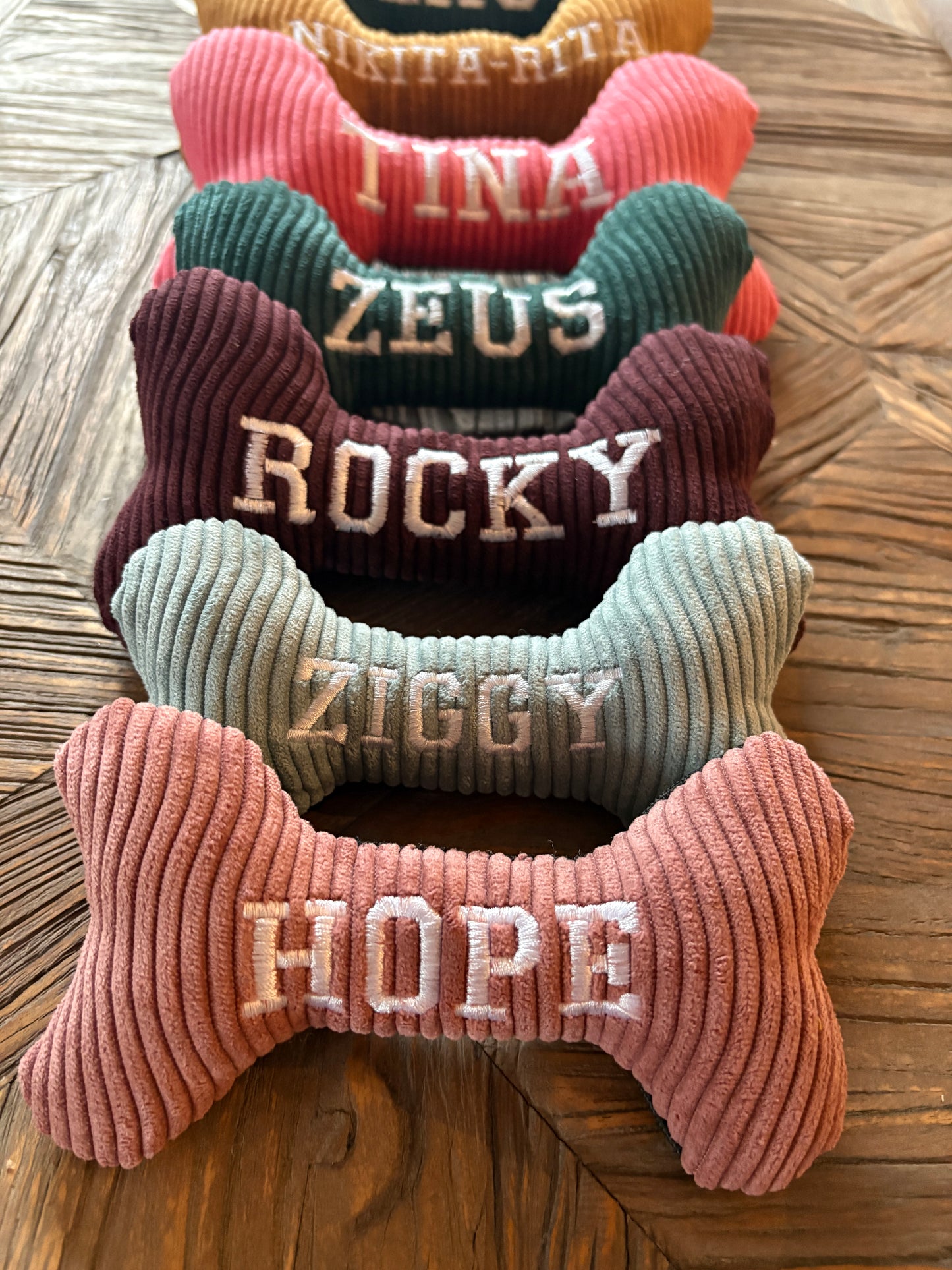 Bone-shaped dog toy